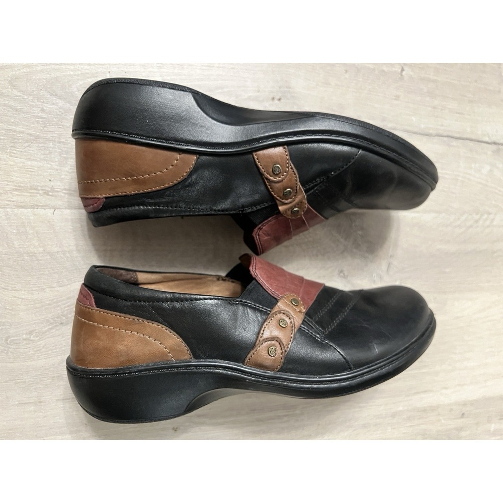 ARAVON DANIELLE-Women's Size 8.5M (US) Slip On Black Brown Comfort Shoes - Picture 7 of 7